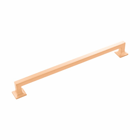Hickory P3027-BGB Studio Pull, 12" C/C Brushed Golden Brass