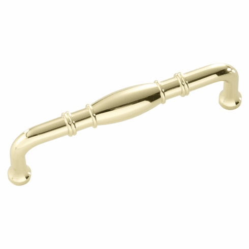 Hickory P3051-PB Williamsburg Pull, 96Mm C/C Polished Brass