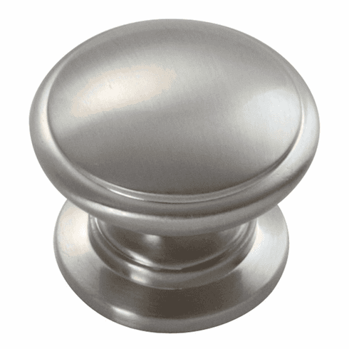 Hickory P3053-15 Williamsburg Knob, 1-1/4" Dia Satin Nickel