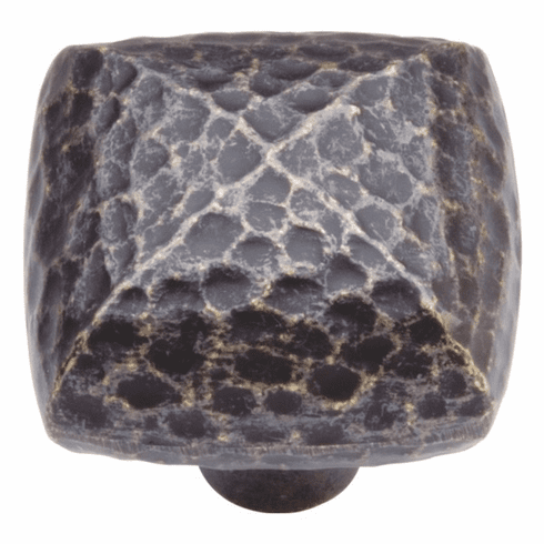 Hickory P3062-WOA Mountain Lodge Knob, 1-1/4" Sq Windover Antique