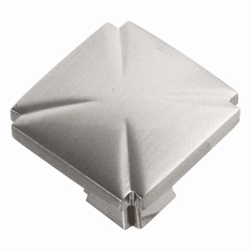 Hickory P3230-SN Bridges Knob, 1-3/16" Sq Satin Nickel