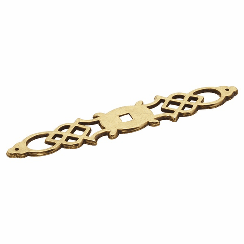 Hickory P326-LP Manor House Backplate, 1" X 5-1/2" Lancaster Hand Polished