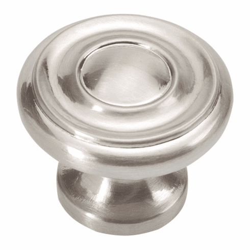Hickory P3500-SN Cottage Knob, 1-1/4" Dia Satin Nickel