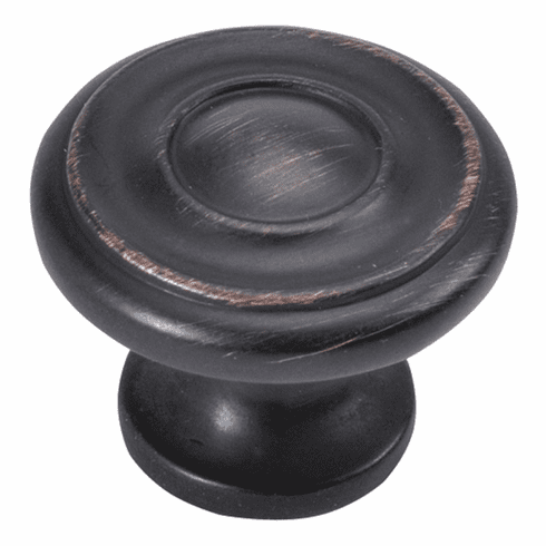 Hickory P3500-VB Cottage Knob, 1-1/4" Dia Vintage Bronze