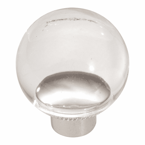 Hickory P705-LU Crystal Palace Knob, 1-1/4" Dia Lucite