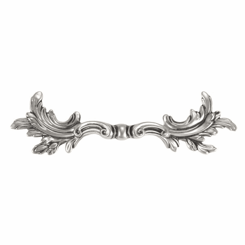 Hickory P8157-ST Manor House Pull, 3" C/C Silver Stone