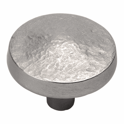 Hickory P3564-FN Bedrock Knob, 1-1/4" Dia Flat Nickel
