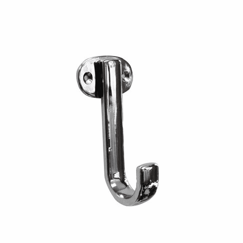 Hickory S077189-CH Euro-Contemporary Carded Hook, 4-3/4" Long Chrome