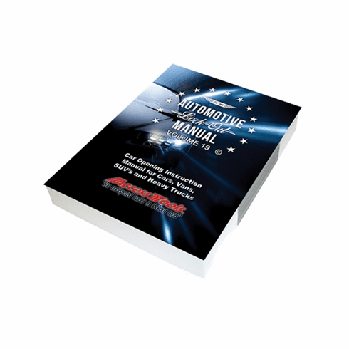 HIGH MS-HIGHTECH Access Tools Car Opening Manual