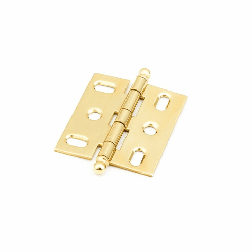 Schaub 1111B-03 Hinge, Ball Tip Mortise, Polished Brass