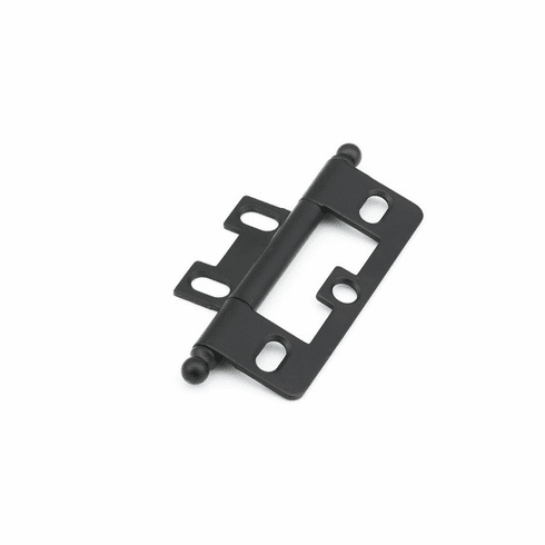Schaub 1100B-FB Hinge, Ball Tip Non-Mortise, Flat Black