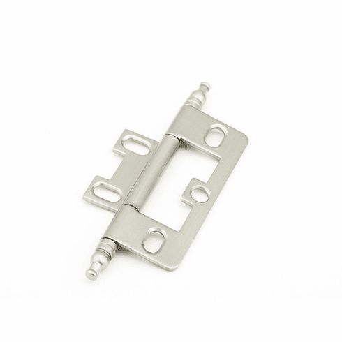 Schaub 1100M-15 Hinge, Minaret Tip Non-Mortise, Satin Nickel