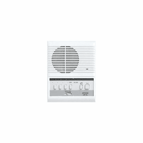 HL LEF-3L Aiphone 3-Call Surf Mt Mstr W/Sel DR Rls