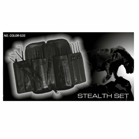 HPC COLOR-S35 Stealth Pick Set 35 Pieces