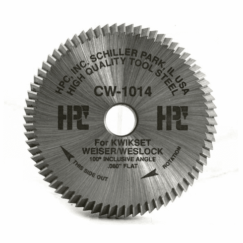 HPC CW-1014 Cutter Dbl Sided .080