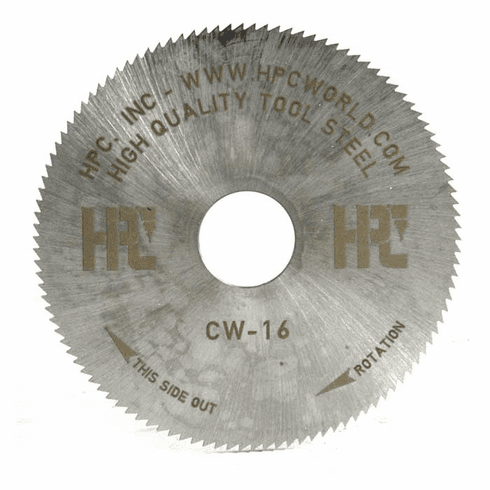 HPC CW-16 Cutter Flat 2-1/4X.045X1/2