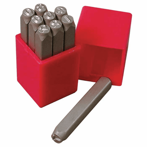 HPC HCF-3/32 3/32 Die Stamp Figure Set