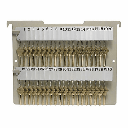 HPC HF-40 Hanging File Key Rack 40Ky