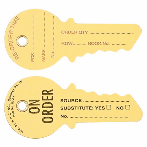 HPC INV1 Keyblank Inv Tags (100Pk)