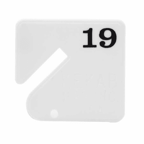HPC NT-1-20 Numbered Tags 1-20