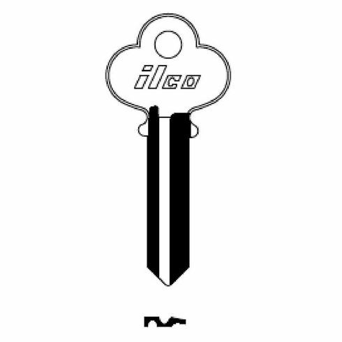 ILCO 01022AB-ILCO Key Segal N/P O1022Ab