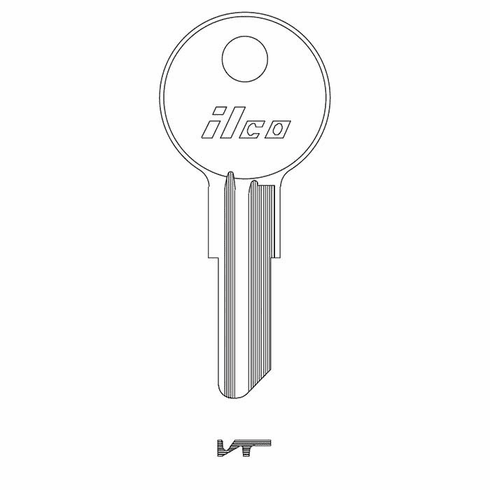 ILCO 01122BER-ILCO Key Yale N/P O1122Ber