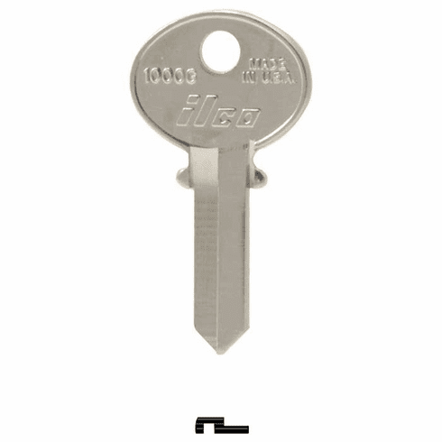ILCO 1000G Key Blank