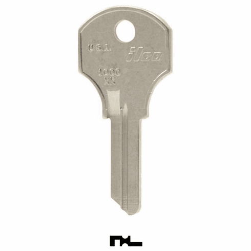 ILCO 1000XK-ILCO Key Ccl N/P 1000Xk
