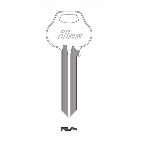 ILCO 1011L4 -ILCO Key Blank Corb/Russ (10)