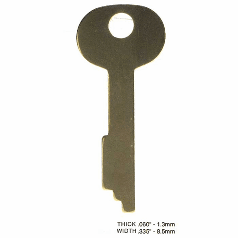 ILCO 1028G-ILCO Key Hhm/York Safe Deposit