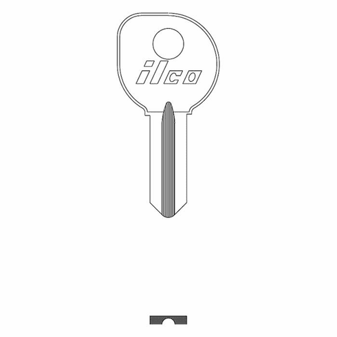 ILCO 1040A Key Mercury N/P