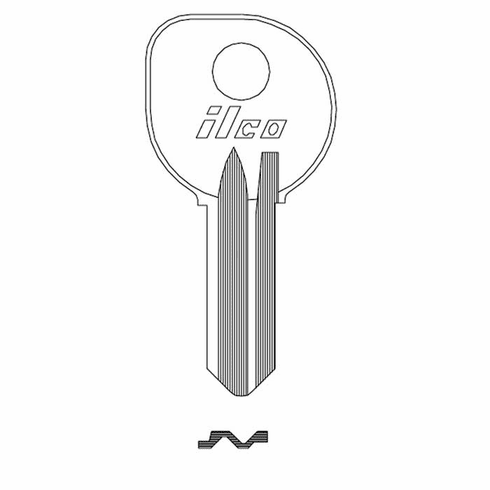 ILCO 1040C Key Mercury N/P