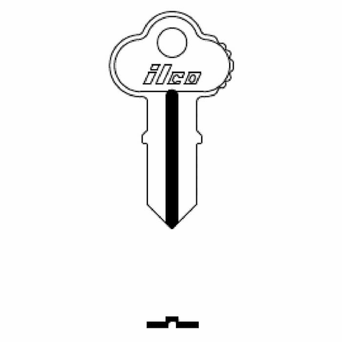 ILCO 1041D-ILCO Key Chicago N/P 1041D