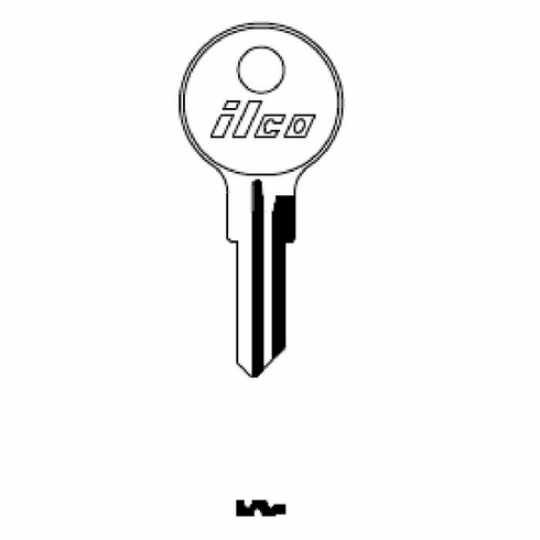 ILCO 1043F-ILCO Key Illinois N/P 1043F