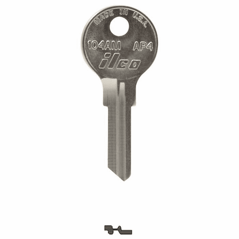 ILCO 104AM-ILCO Key Chicago N/P