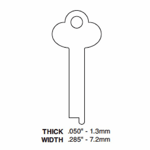 ILCO 1066-ILCO Key Diebold Safe Deposit