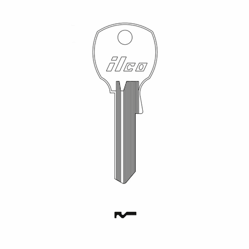 ILCO 1069LA -ILCO Key Blank Na12-Esp 174Bn-Tay Jna12