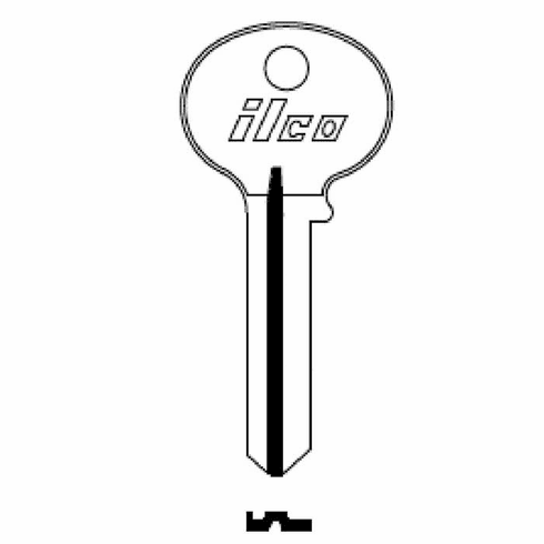 ILCO 1071A-ILCO Key Wilson-Bohannon 6 Pin