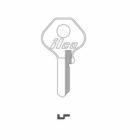 ILCO 1092VB -ILCO Key Blank (5)