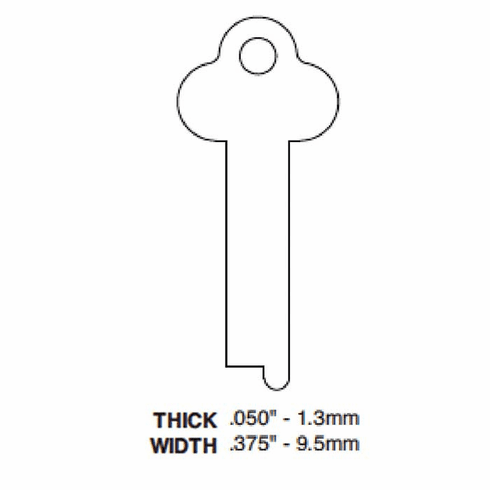 ILCO 1093-ILCO Key Safe Deposit