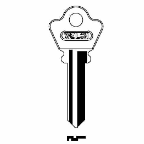 ILCO 1123A-ILCO Key Welch N/P 1123A