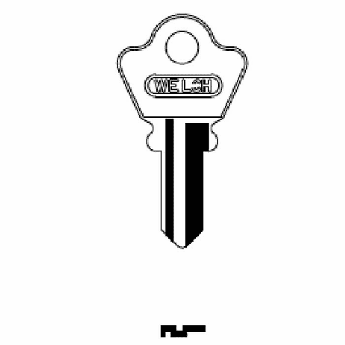 ILCO 1123S-ILCO Key Welch N/P 1123S