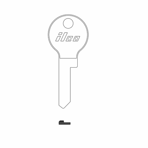 ILCO 1125 -ILCO Key Blank (6)