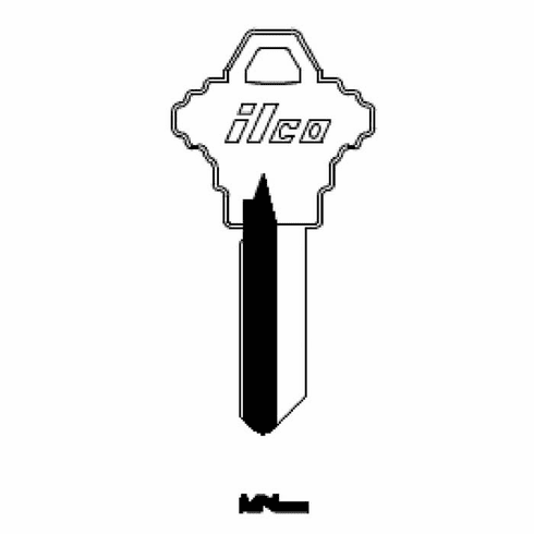 ILCO 1145F-ILCO Key Schlage - Sc7/JMA Slg-12.2.1 Np