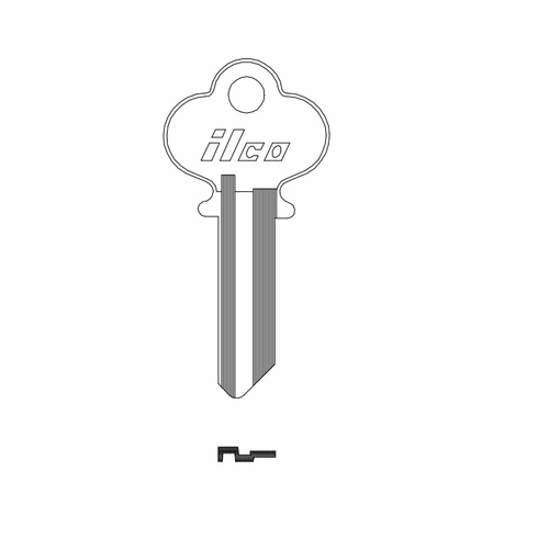 ILCO 1175 -ILCO Key Blank (4) Wk1