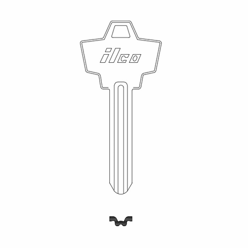 ILCO 1307W -ILCO Key Blank Sch 35-200W Sc22-Esp 307W