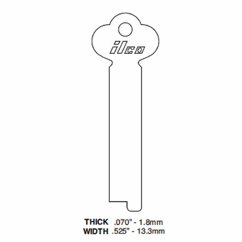 ILCO 1309-ILCO Key 1309