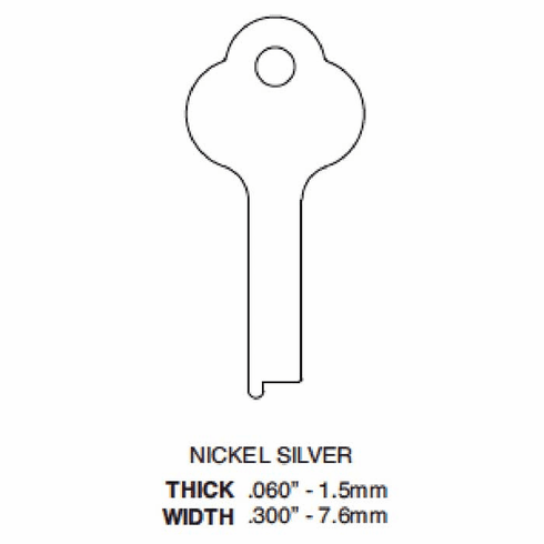 ILCO 1332-ILCO Key Medart Specialty