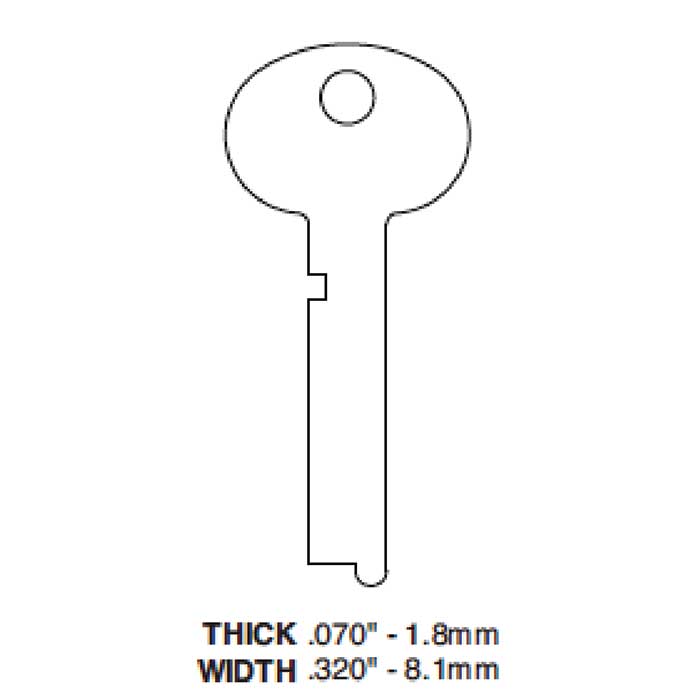 ILCO Key 1 Safe