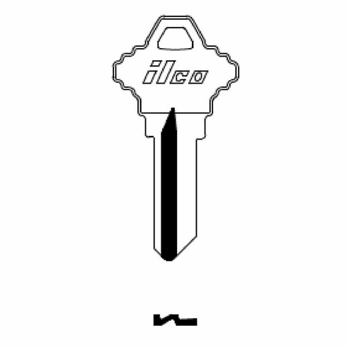 ILCO 1537-ILCO Key Import N/P - 1537 / Jet Clp1-Np